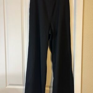 Bar III Textured Black Pants